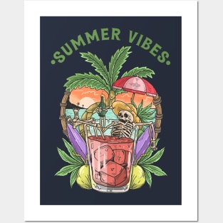 summer vibes Posters and Art